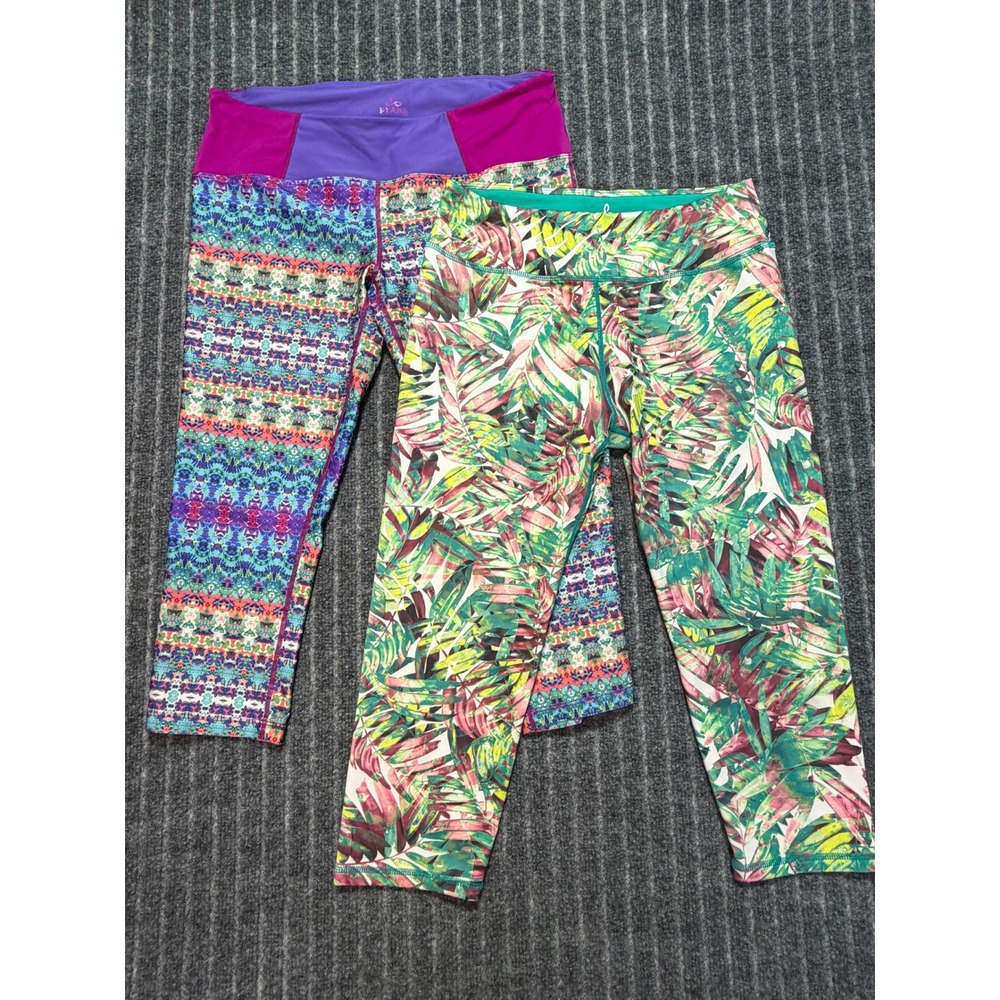 prAna Capri Leggings Bundle Large‎ Yoga Gym Sporty Athleisure Outdoors